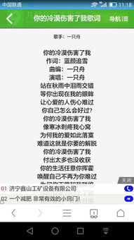 你的冷漠伤害了我,付出再多我也值得这句歌词名字 