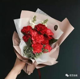 方形袋子手提花束做法(方形手提袋展开图)