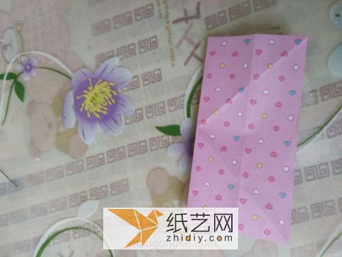 折纸生日礼物包装盒 也可以当作收纳盒 