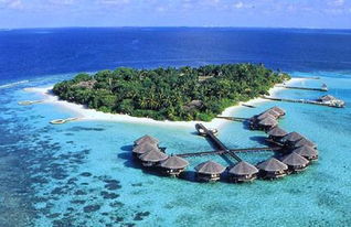 马尔代夫民族岛浪漫的度假胜地（马尔代夫民居）