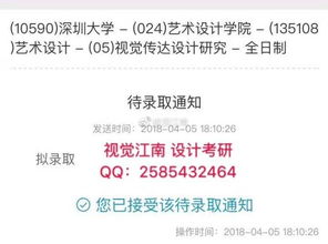 考研经验分享丨跨专业考取深圳大学视传专业 朱静怡 视觉江南学员 