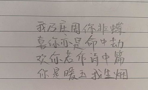 小学生写 藏头诗 给暗恋女同学,被老师发现,不当诗人可惜了