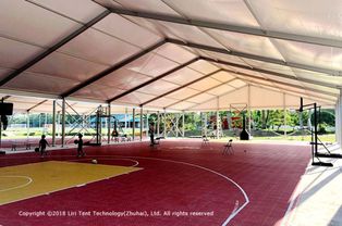 装配式体育篷房 低成本高利用率篮球馆建造方案