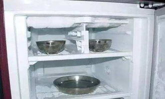 冰箱结冰太耗电,一招快速除冰霜 