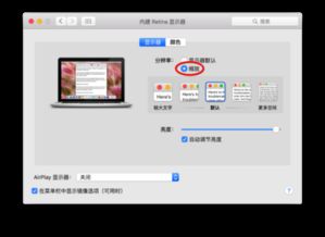 如何调整macbook字体大小