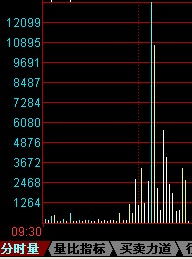 股票中的分时量是什么意思