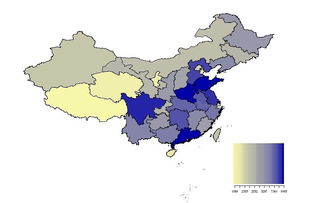 用R画有图例的中国地图