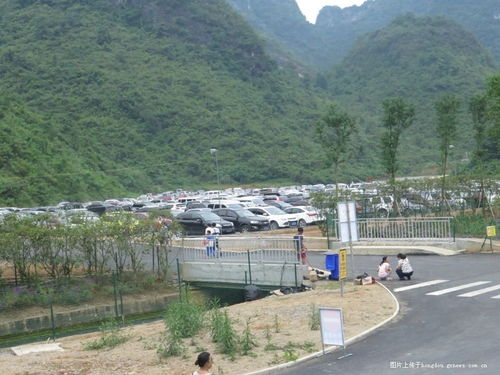 国庆10月2日 大新德天景区游客集散中心 现场盛况 