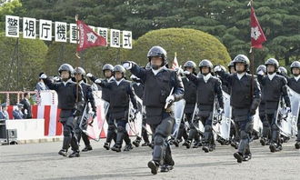 东京警视厅机动队举行检阅式誓保奥运安全 信息图文欣赏 信息村 K0w0m Com