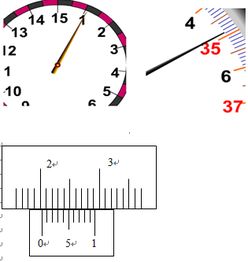 ①在用单摆测量重力加速度的实验中,某同学用游标卡尺测摆球的直径D如下左图,用秒表测振动的时间t如下右 