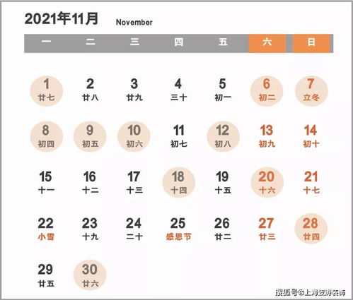 2021装修开工吉日 一定要收藏