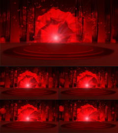 高清动态玫瑰花开LED视频背景素材模板 MP4格式下载 视频1.79MB 动态 特效 背景 背景视频大全 
