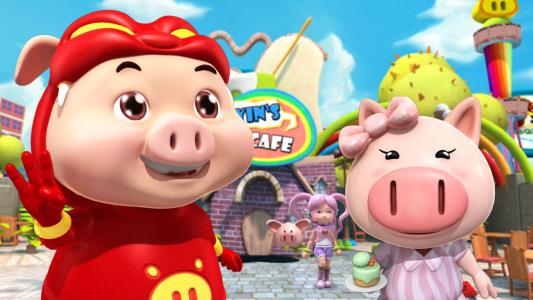 猪猪侠积木世界里的童话 插曲 是 猪猪侠 童话里面做英雄 的 名字叫啥 