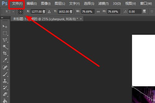 照片导入Photoshop CS6里之后,图片显示模糊怎么调整 