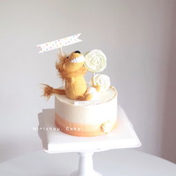 小狮子蛋糕 狮子座蛋糕