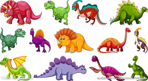 摩羯座恐龙动画，摩羯座恐龙动画图片