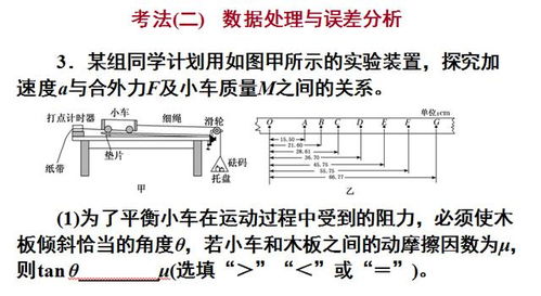 高考物理 验证牛顿运动定律