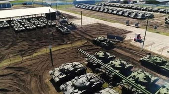 俄罗斯VIP级坦克坟场,配除湿器 防尘布,专人定期保养 