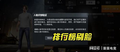 和平精英 应验了 刷脸系统 让代打措不及防,陪玩将崛起