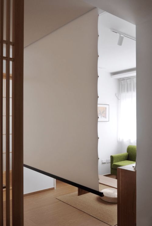 小户型的住宅设计⑤ 夹缝中求生存 香港38㎡的公寓,居然还装出了2室1厅