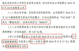 重新恢复上市的股票首日涨幅怎么算?