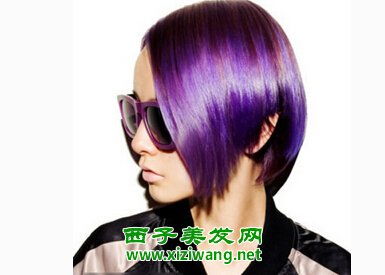 男生紫色发型造型 打造非主流男生气质