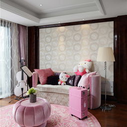 粉色房间装修图片