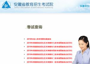 2019安徽艺术类统考分数线