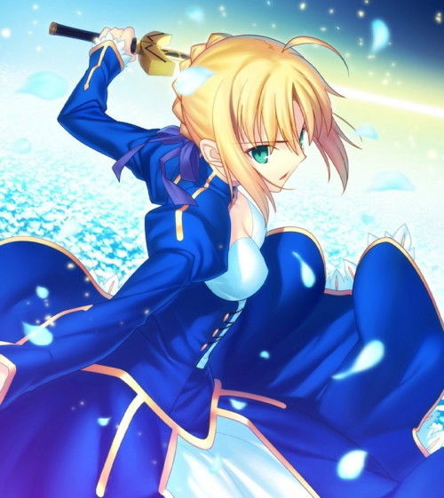 FATESTAYNIGHT里的saber阿尔托莉亚参加第五次圣杯战争时……