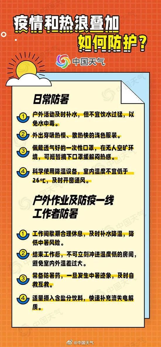 最高42.9 我省今年首个高温红色预警比往年早