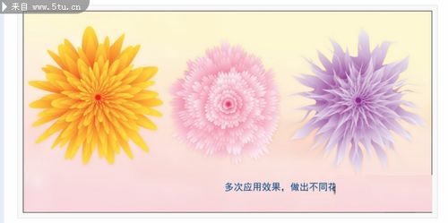 Illustrator绘制花朵教程 米粒分享网 Mi6fx Com