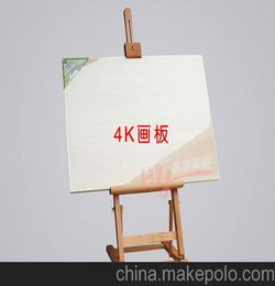 榉木台式木制折叠画板架 油画架 展示架 画室 素描