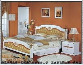 金色和白色的床配什么颜色的墙壁和窗帘好看啊 