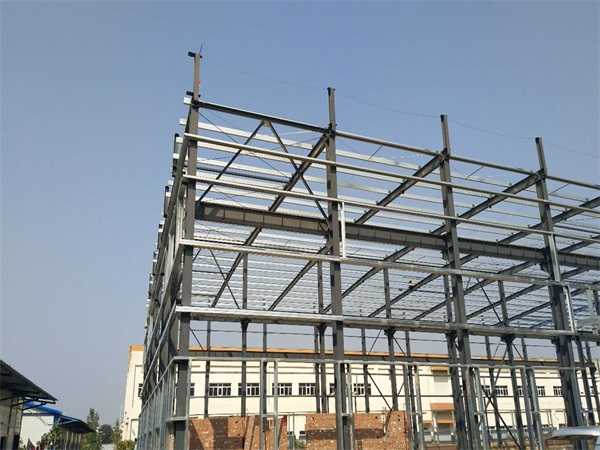 天津建筑钢结构 建筑钢结构价格 贵和鸿兴钢结构安装高清图片 高清大图 