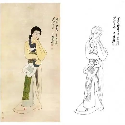 国画人物脸部着色方法(国画人物脸部上色教程)