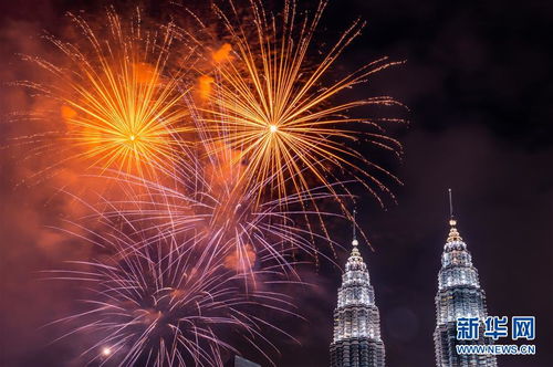 吉隆坡焰火迎新年 图片频道 