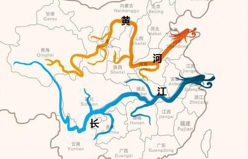长江和黄河都是向什么方游入大海 