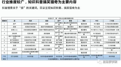 房地产行业抖音运营策划书