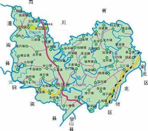 重庆市合川区有哪些乡镇 