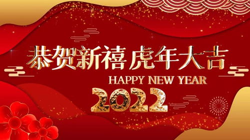 2022新年视频素材 