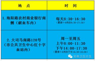 6月14日,世界献血日,如皋农商行门口,约不 