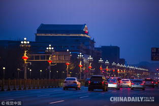 北京 红灯笼 中国结扮靓长安街 节日气氛浓郁