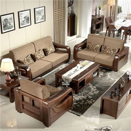 乌金木法式沙发