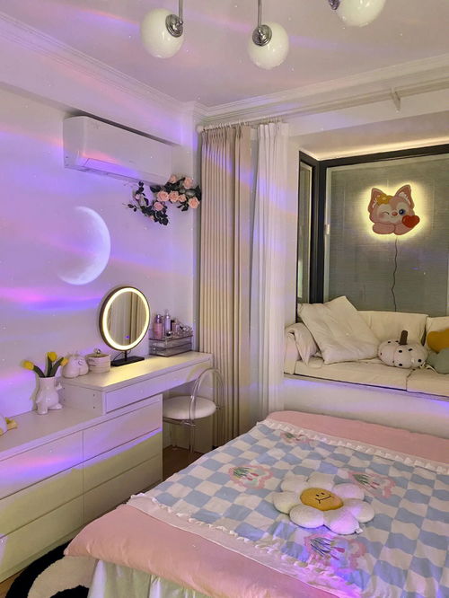 室内设计分享 我的晚间小卧室 
