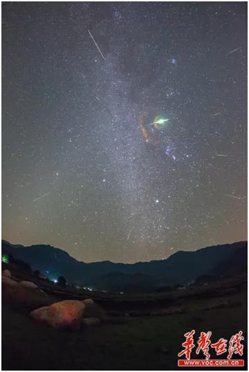 10月多场流星雨 最佳观测地点在