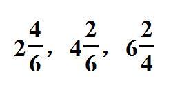 用246三个数字,组成带分数,写在下面 