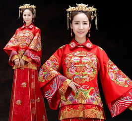 中式结婚礼服女装图片 中式婚礼新娘穿什么