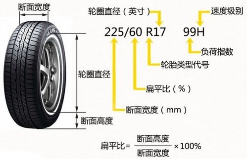 轮胎上的图标都是什么意思 