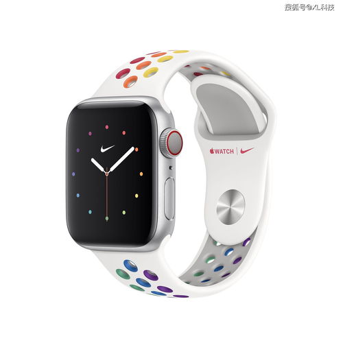 applewatch彩虹表带正确戴法(apple watch 彩虹编织表带壁纸)