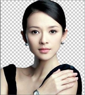 如何使用Photoshop能抠图出人物白边的效果 